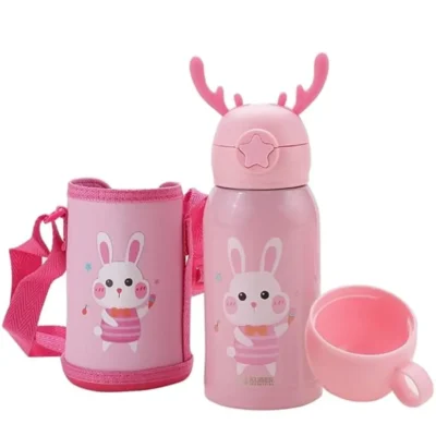 Bunny Design Stainless Steel Flask with ...