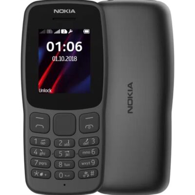 Nokia 106 Classic Keypad Phone – Durable Design, Long Battery Life, Compact & Reliable Mobile