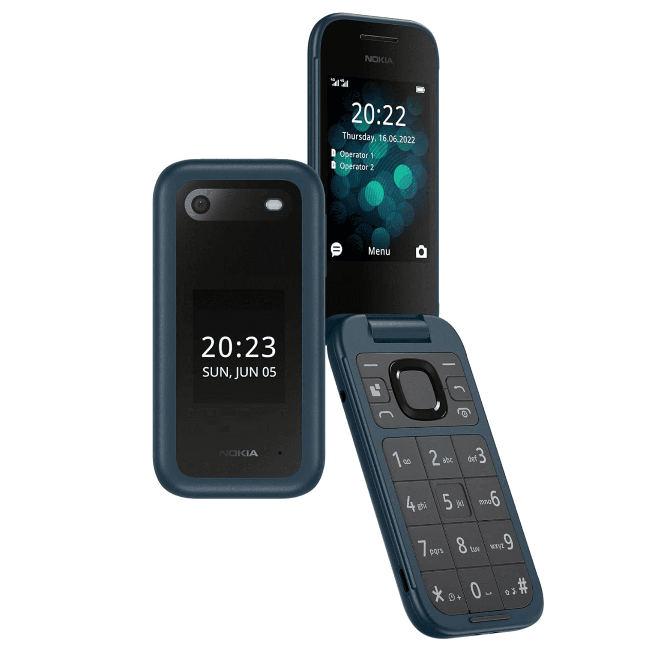 Nokia 2660 Flip Phone – Big Buttons, Loud Sound, 4G Dual SIM & Easy-to-Use Stylish Flip Phone - Image 3