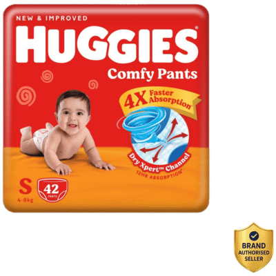 Huggies Comfy Baby Pant Diapers – S (42 Pieces)