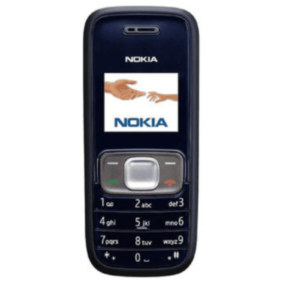 Nokia 1209 (Single Sim, 1.4 inches Display) – Superb Condition, Like New